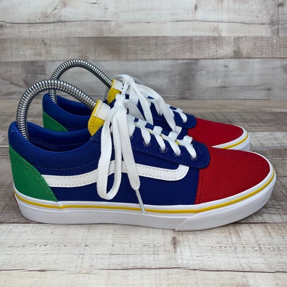 Vans Other - Vans Color Block Old Skool Low Top Casual Shoes 5